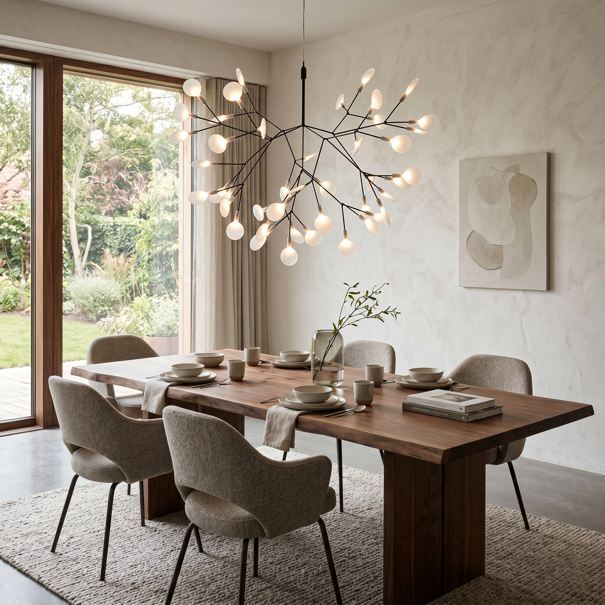 Lustre sculptural Iloreux