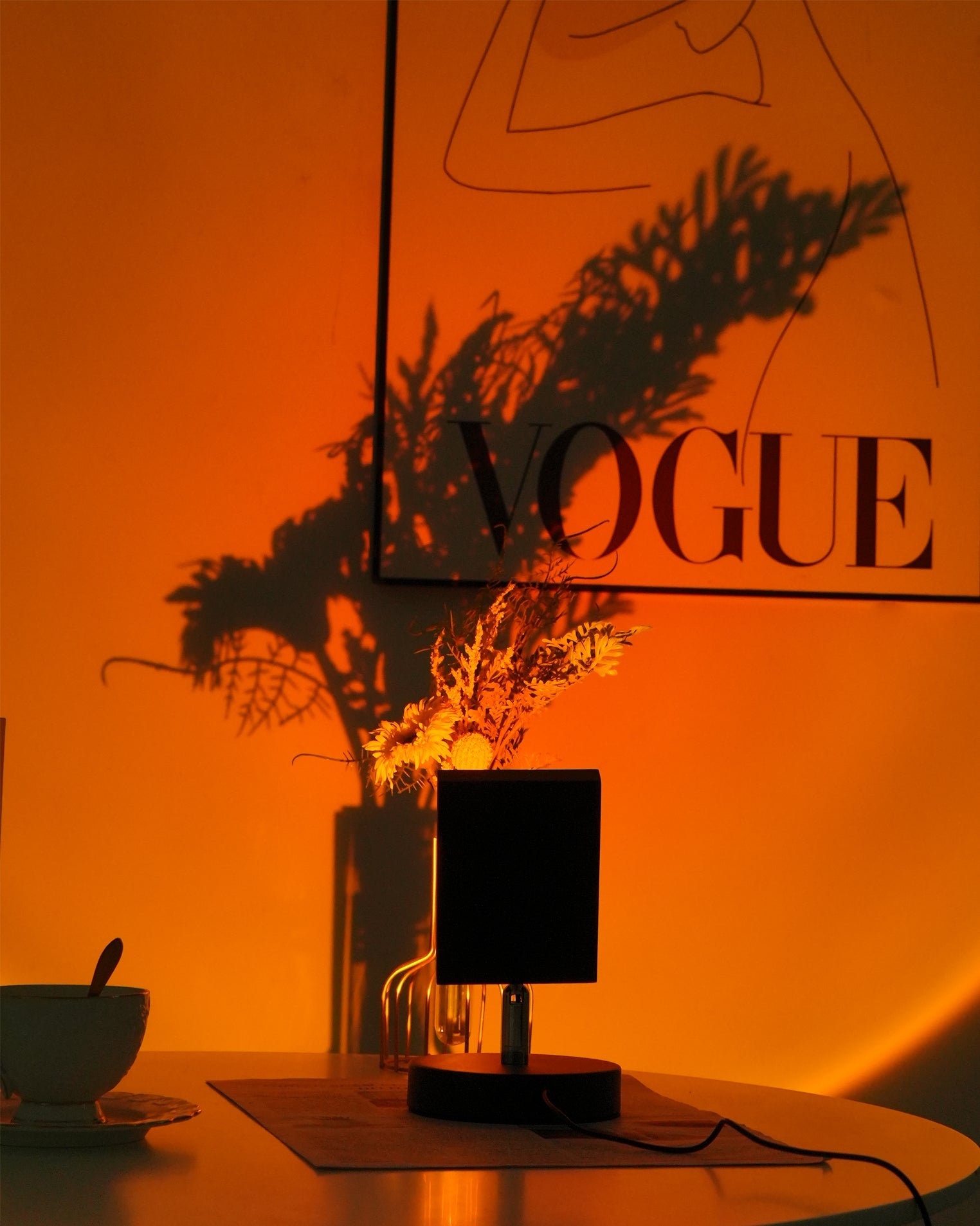 Lampe de table compacte Caanaris