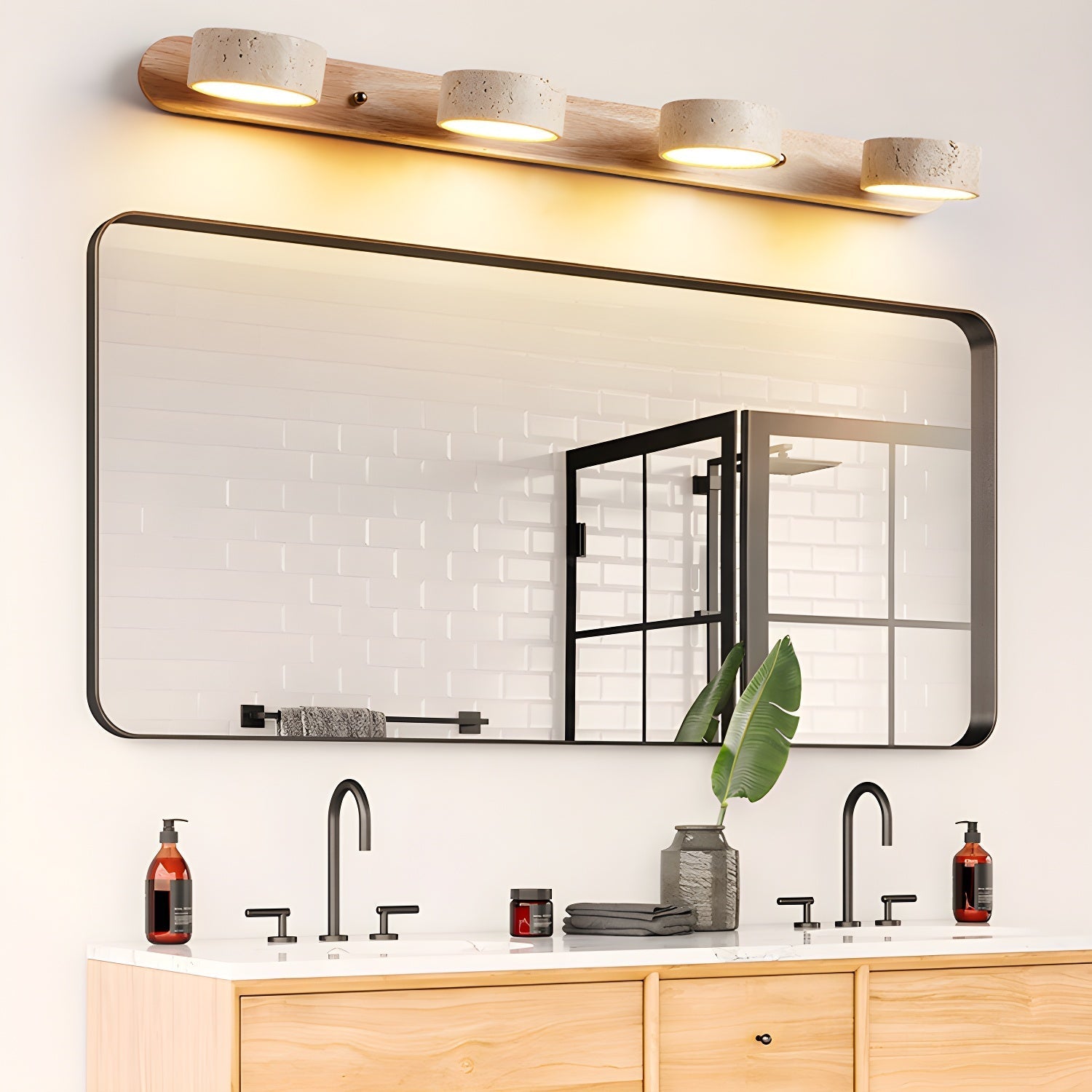 Applique murale Calorelle en bois
