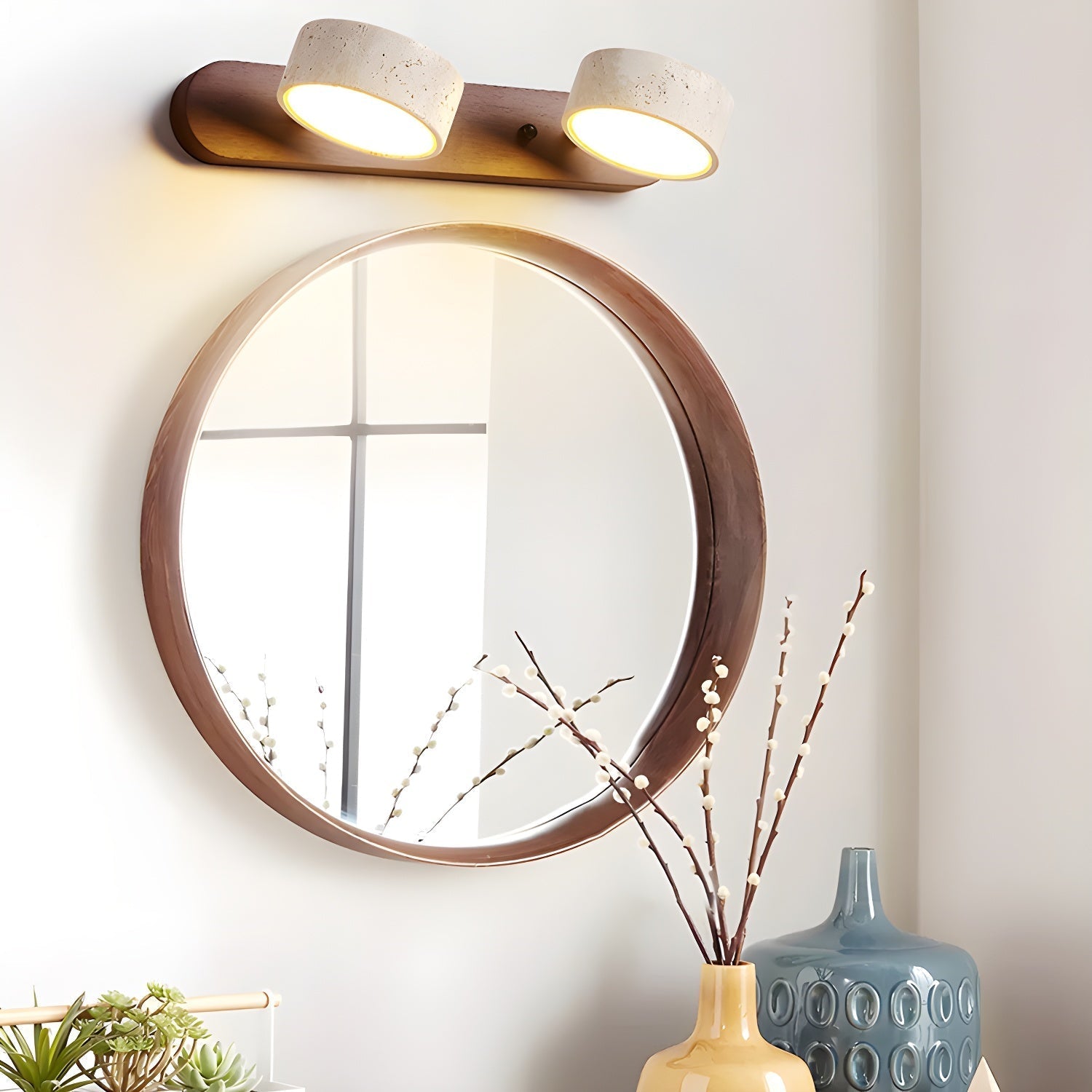 Applique murale Calorelle en bois
