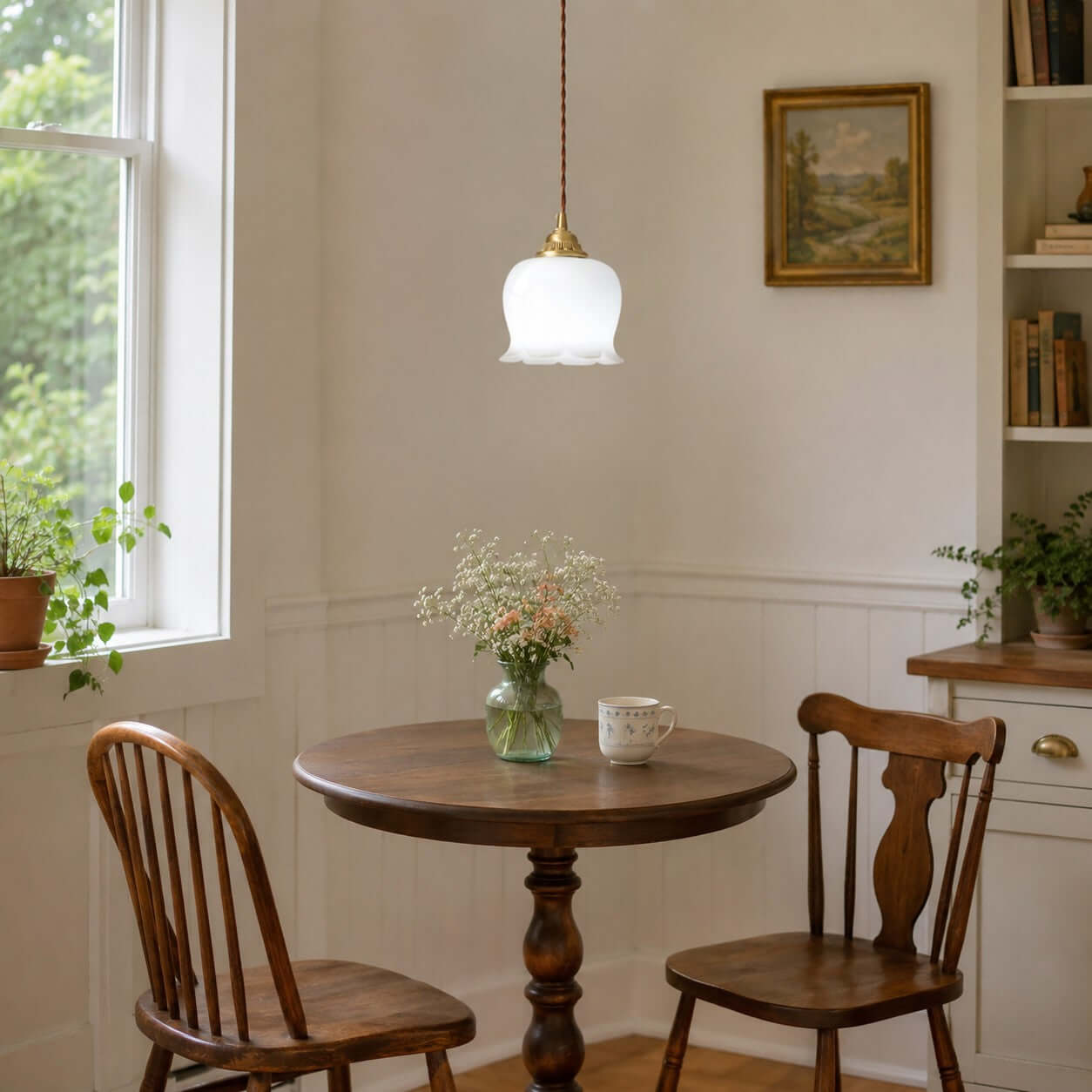 Suspension fleur Hovignia