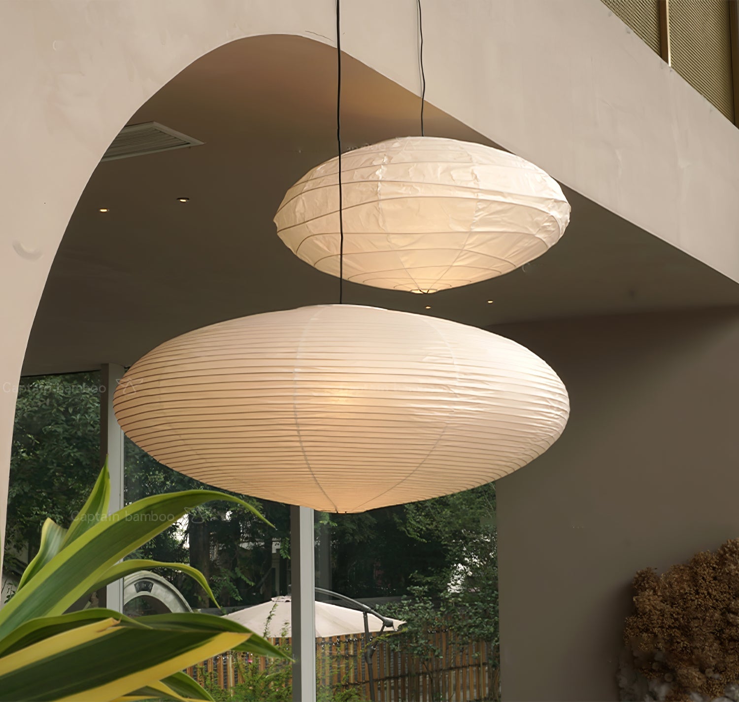 Suspension japonaise Oriane
