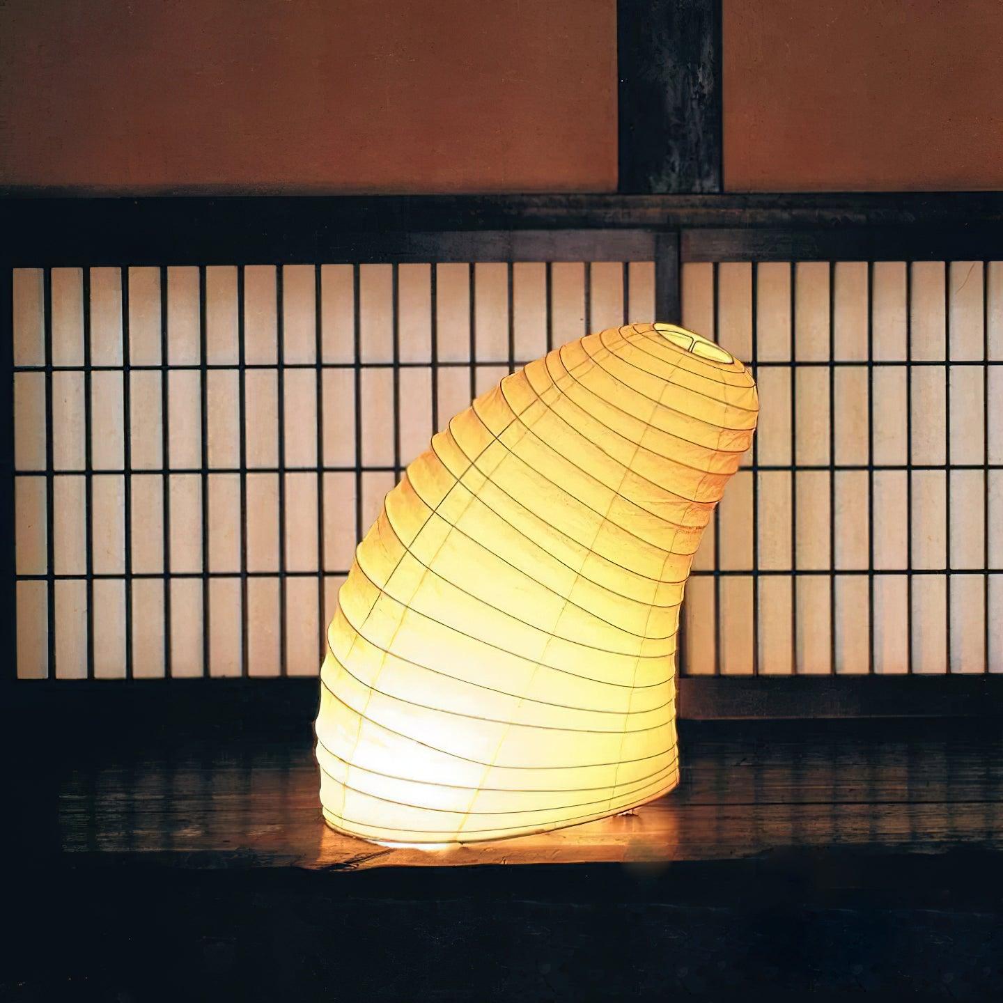 Lampe de table japonaise Pélvionalis