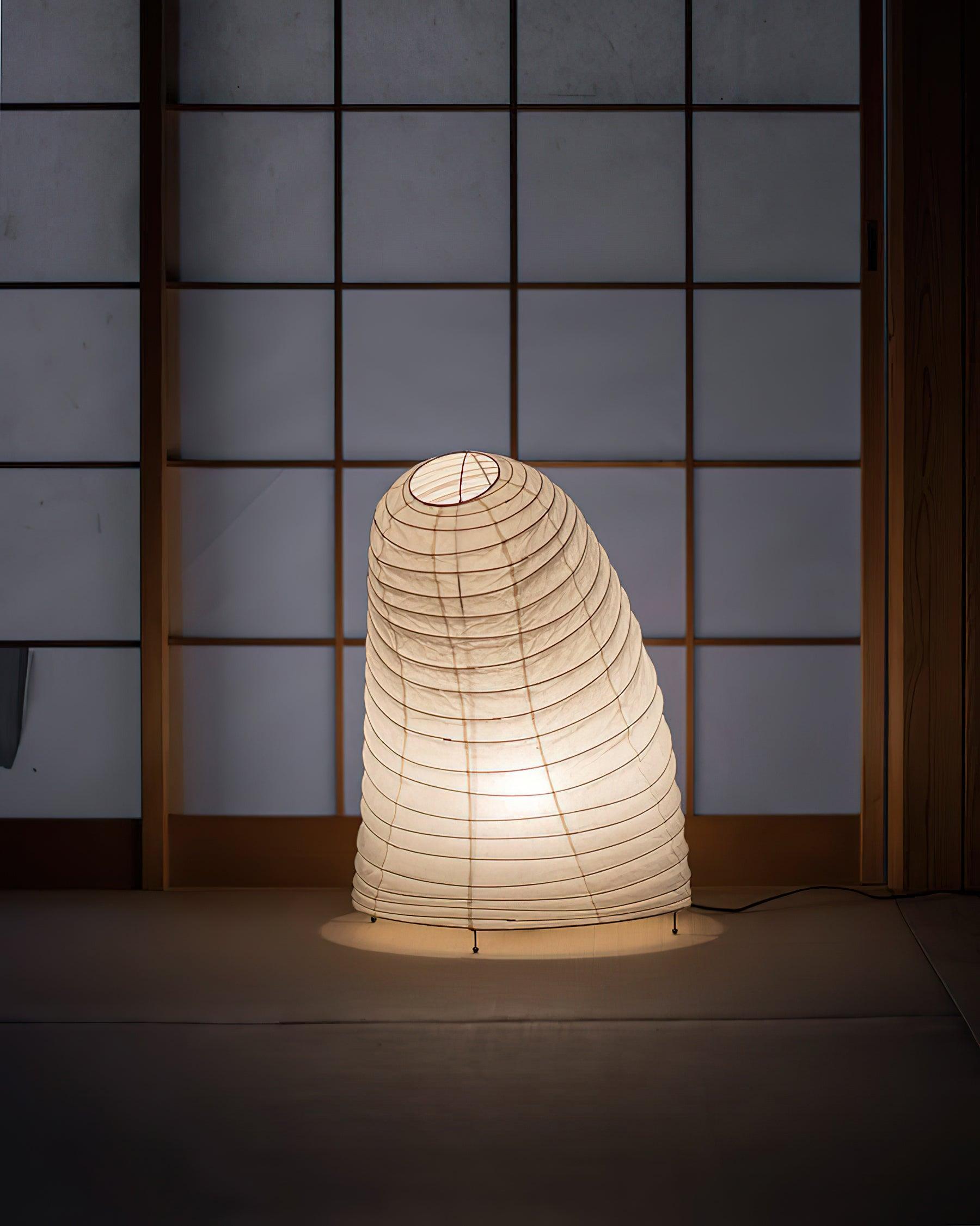 Lampe de table japonaise Pélvionalis