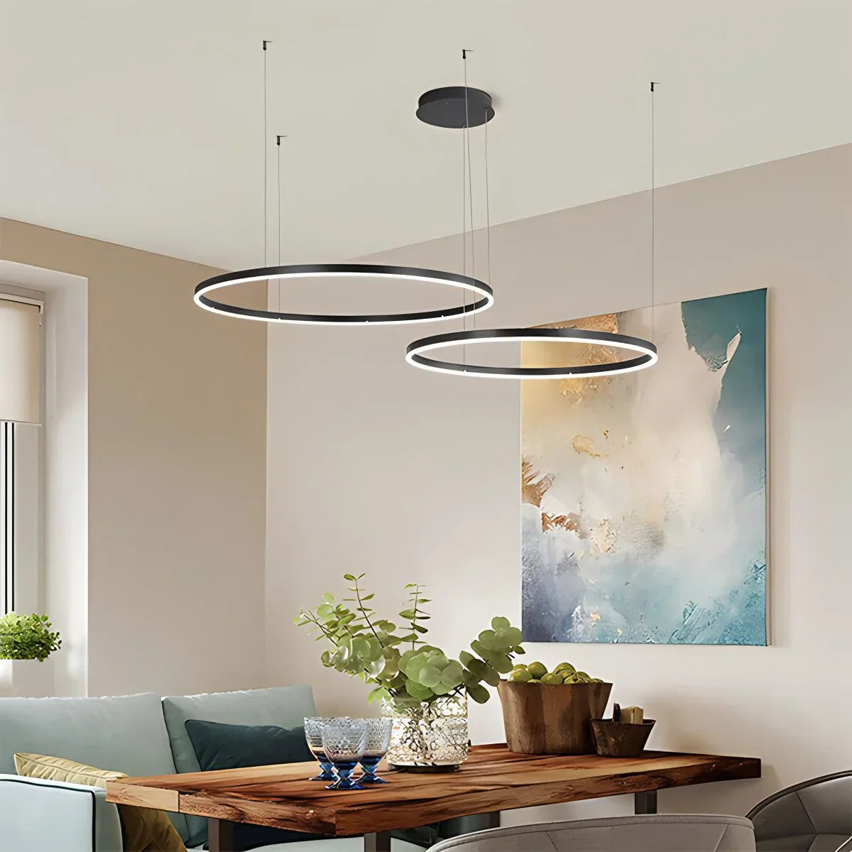 Suspension annulaire Lacienne