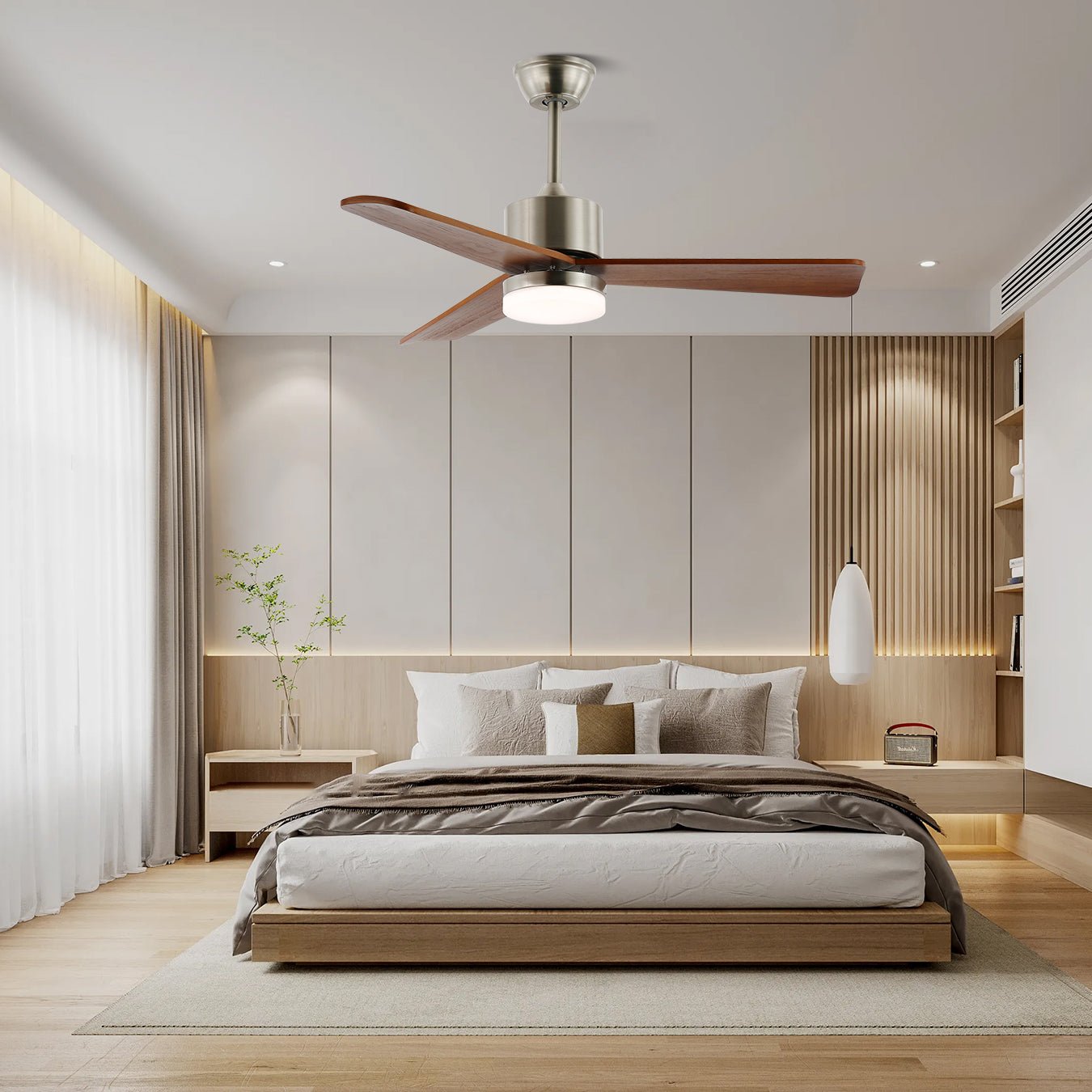 Plafonnier ventilateur Pelnovoris
