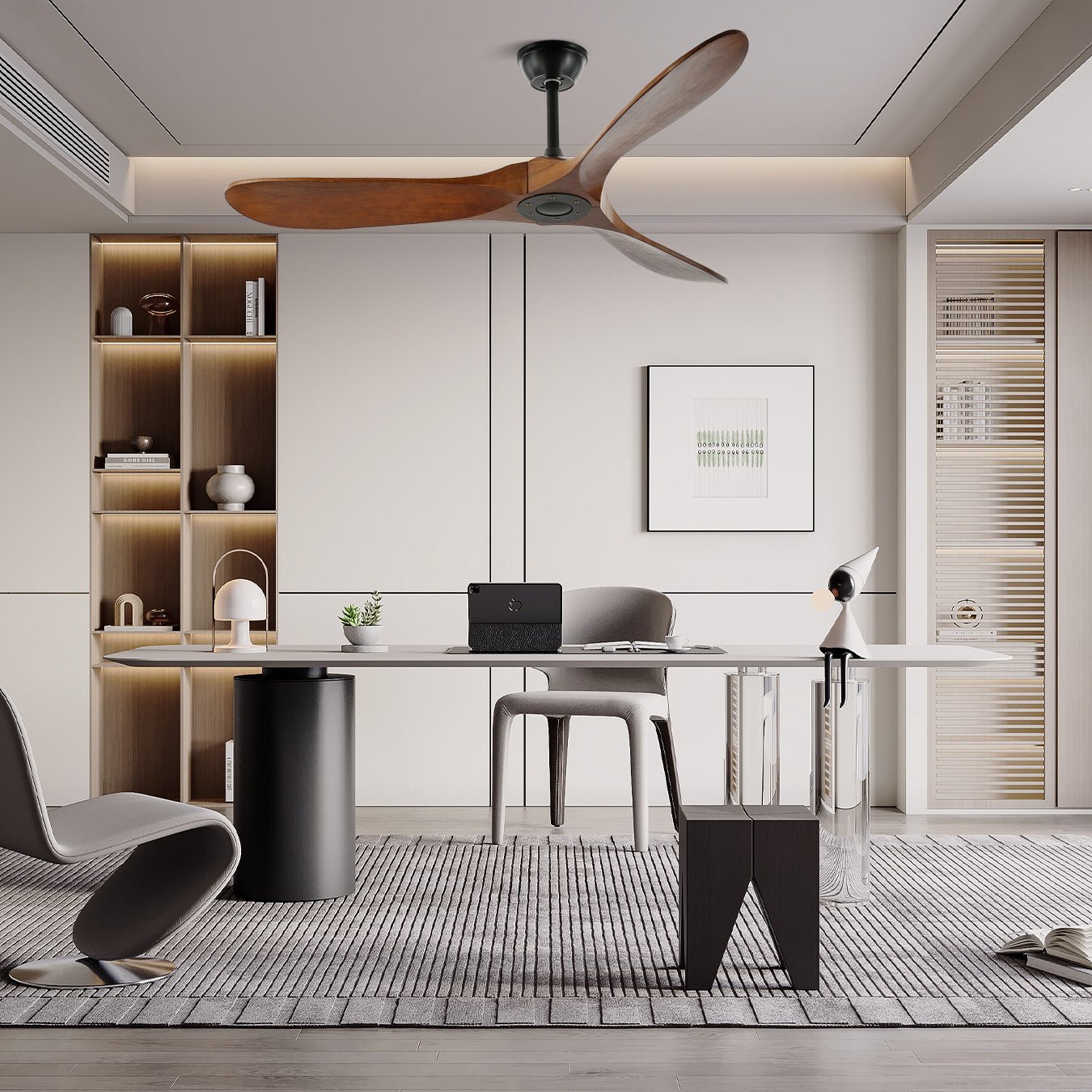 Aureza ventilateur de plafond bois - Valora Design