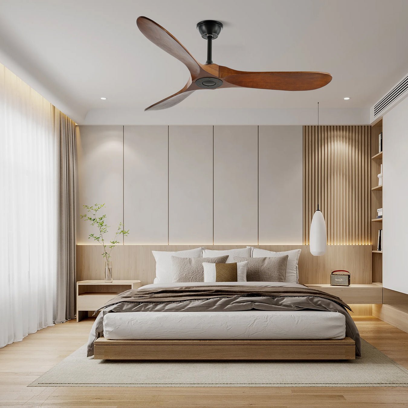 Aureza ventilateur de plafond bois - Valora Design