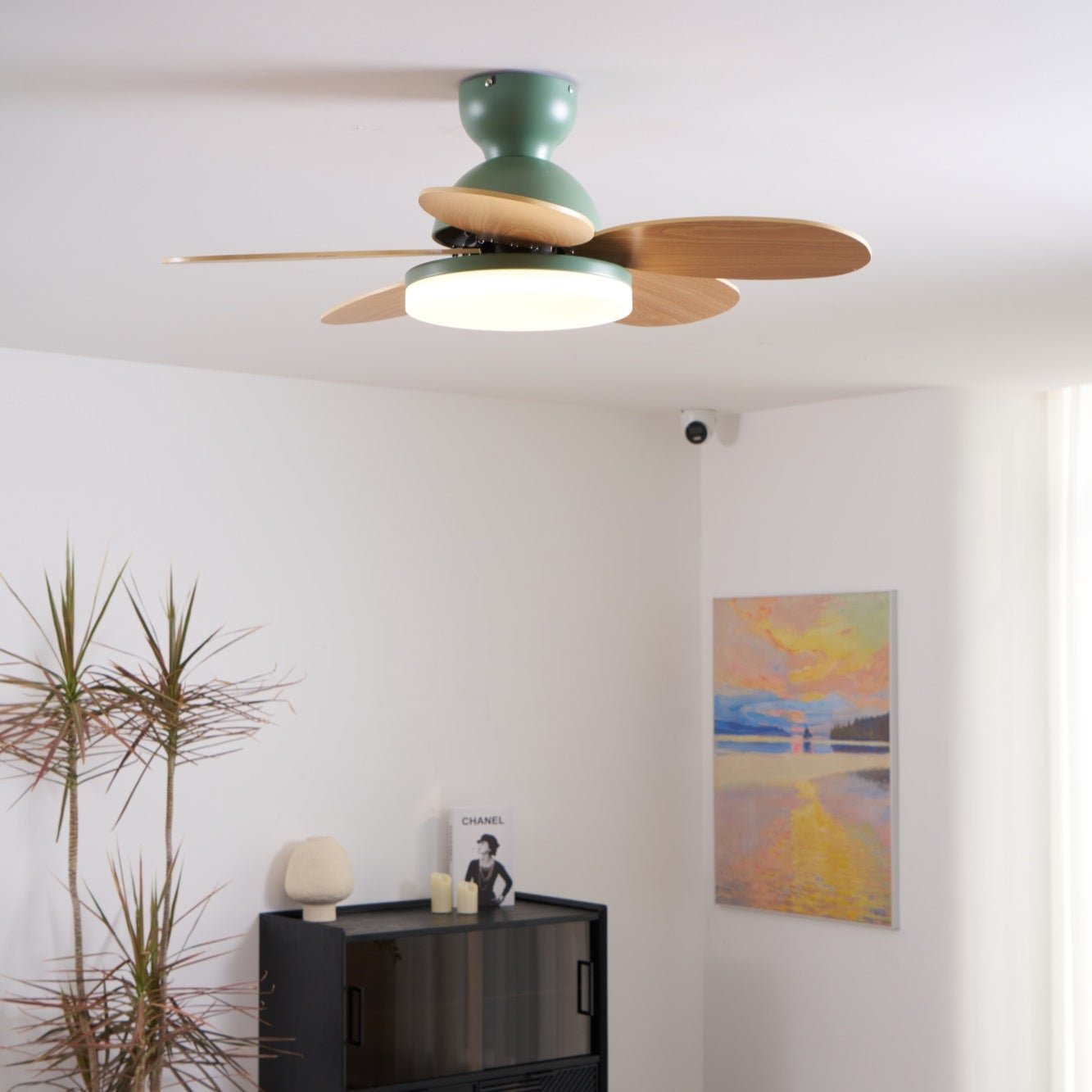 Delionne ventilateur de plafond bois - Valora Design