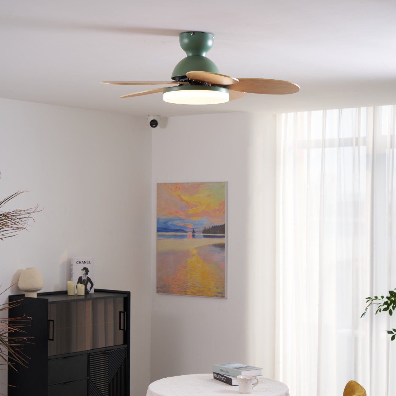 Delionne ventilateur de plafond bois - Valora Design