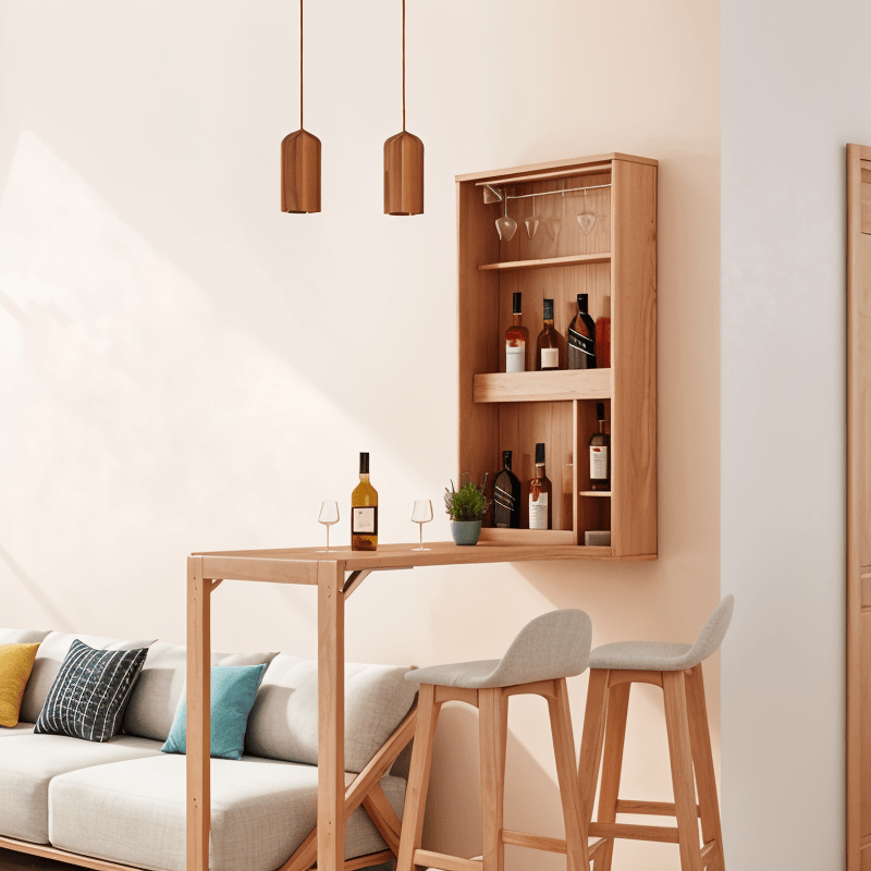 Kenira suspension bois - Valora Design