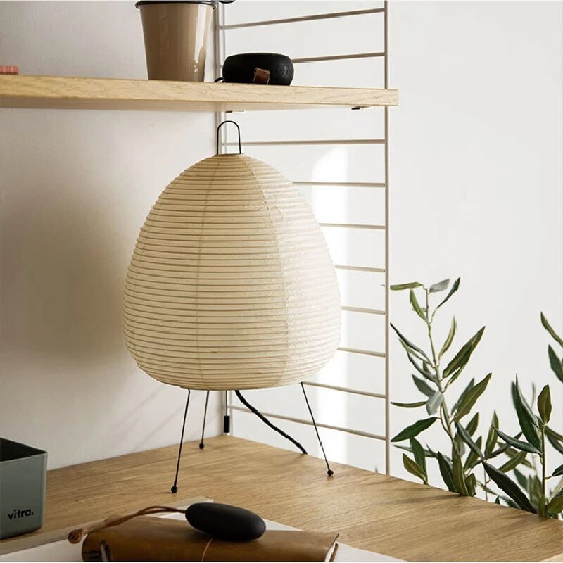 Lampe de table japonaise Solvigne - Valora Design