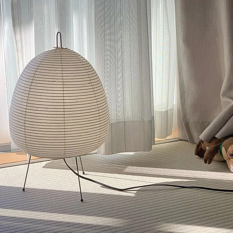 Lampe de table japonaise Solvigne - Valora Design