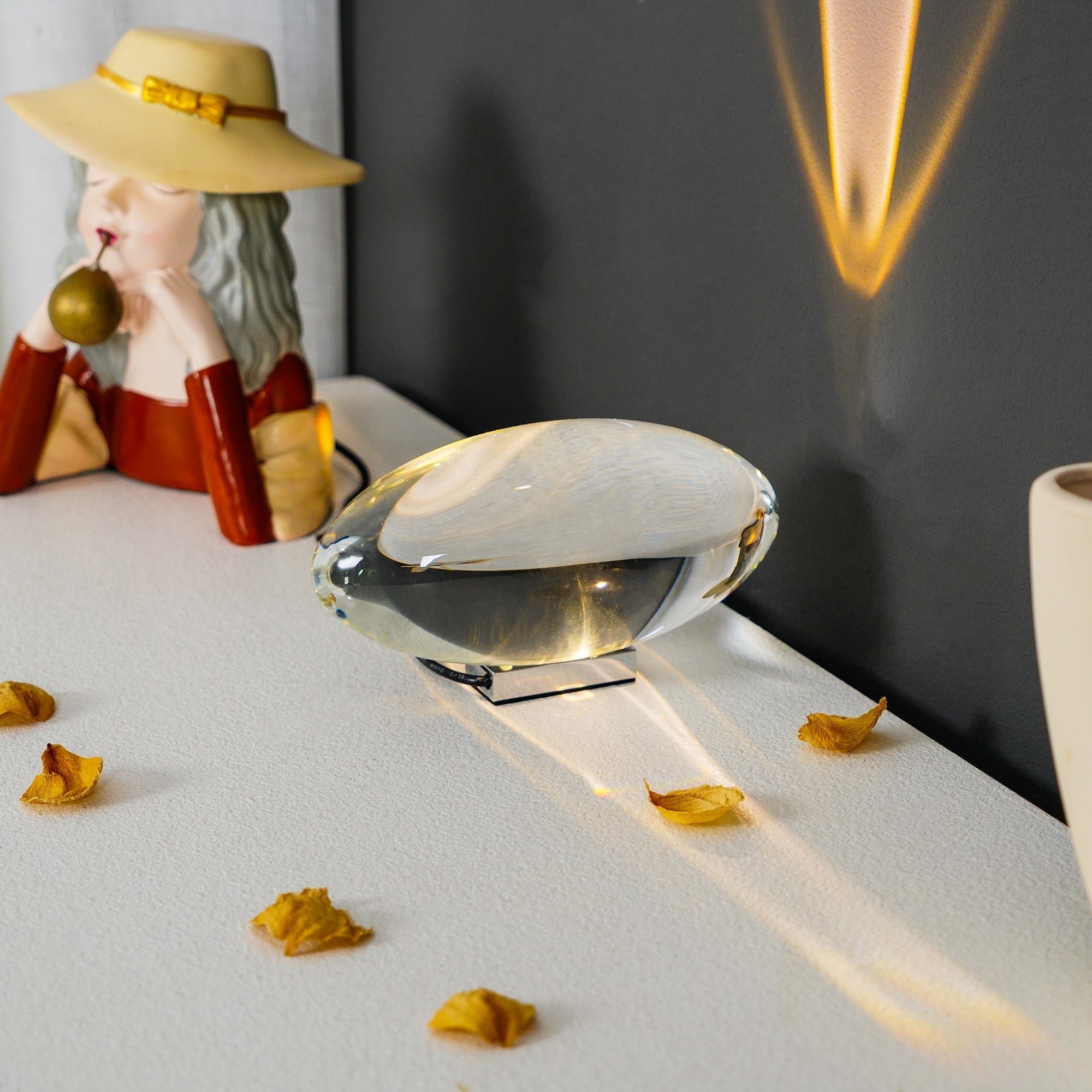 Lampe de table Velionne en cristal - Valora Design