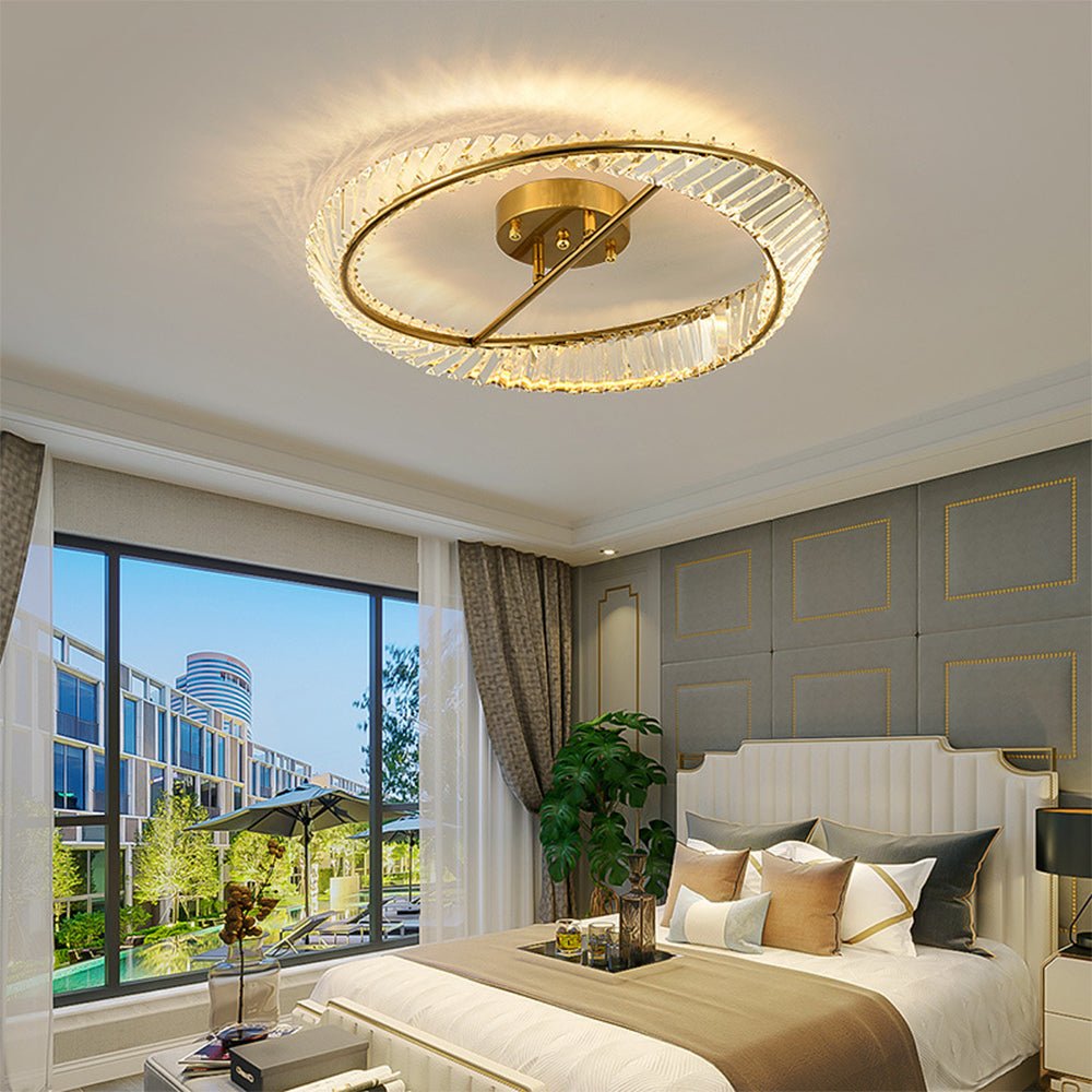 Monéa plafonnier cristal - Valora Design