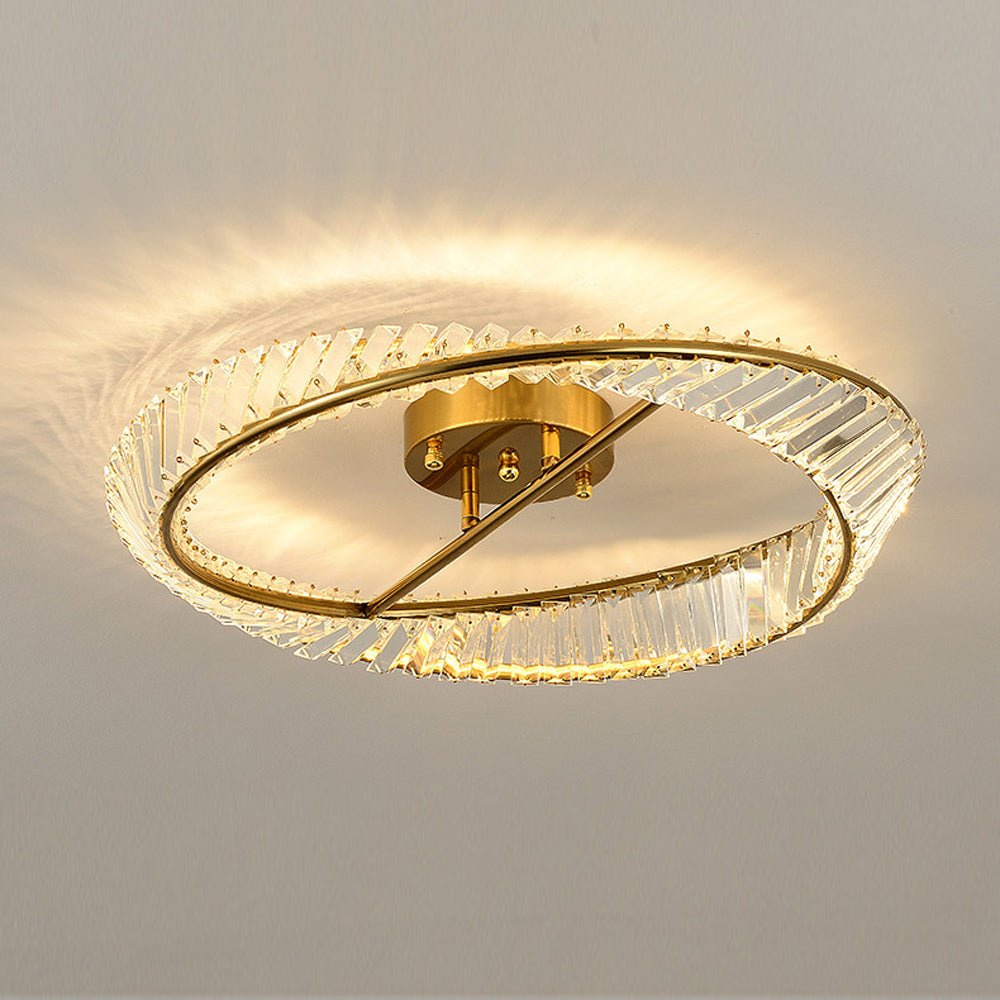 Monéa plafonnier cristal - Valora Design
