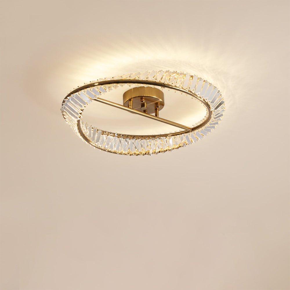Monéa plafonnier cristal - Valora Design