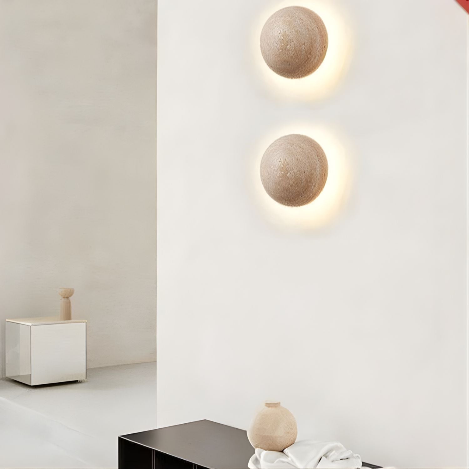 Noreza applique murale travertin - Valora Design