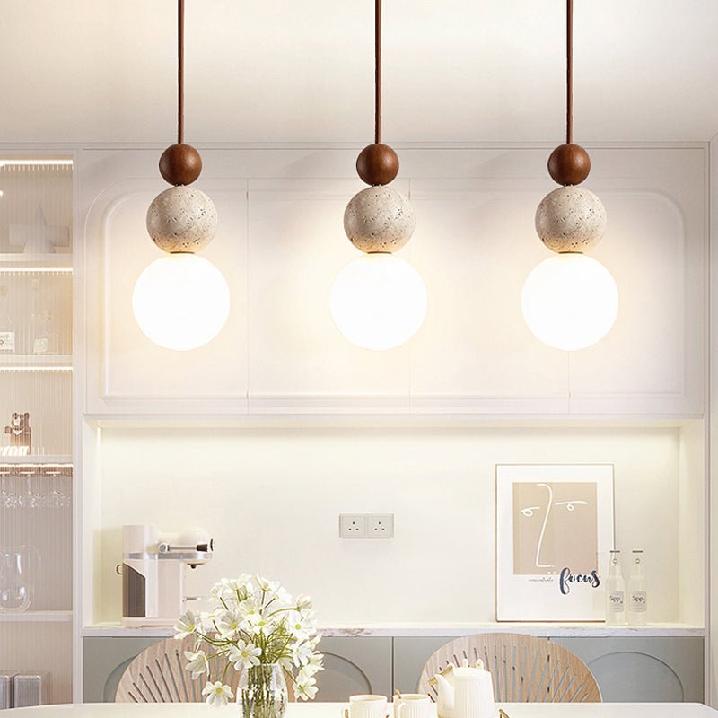 Olyra suspension travertin - Valora Design