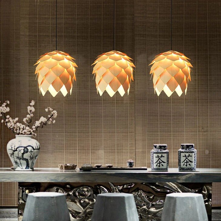 Orélia suspension bois - Valora Design
