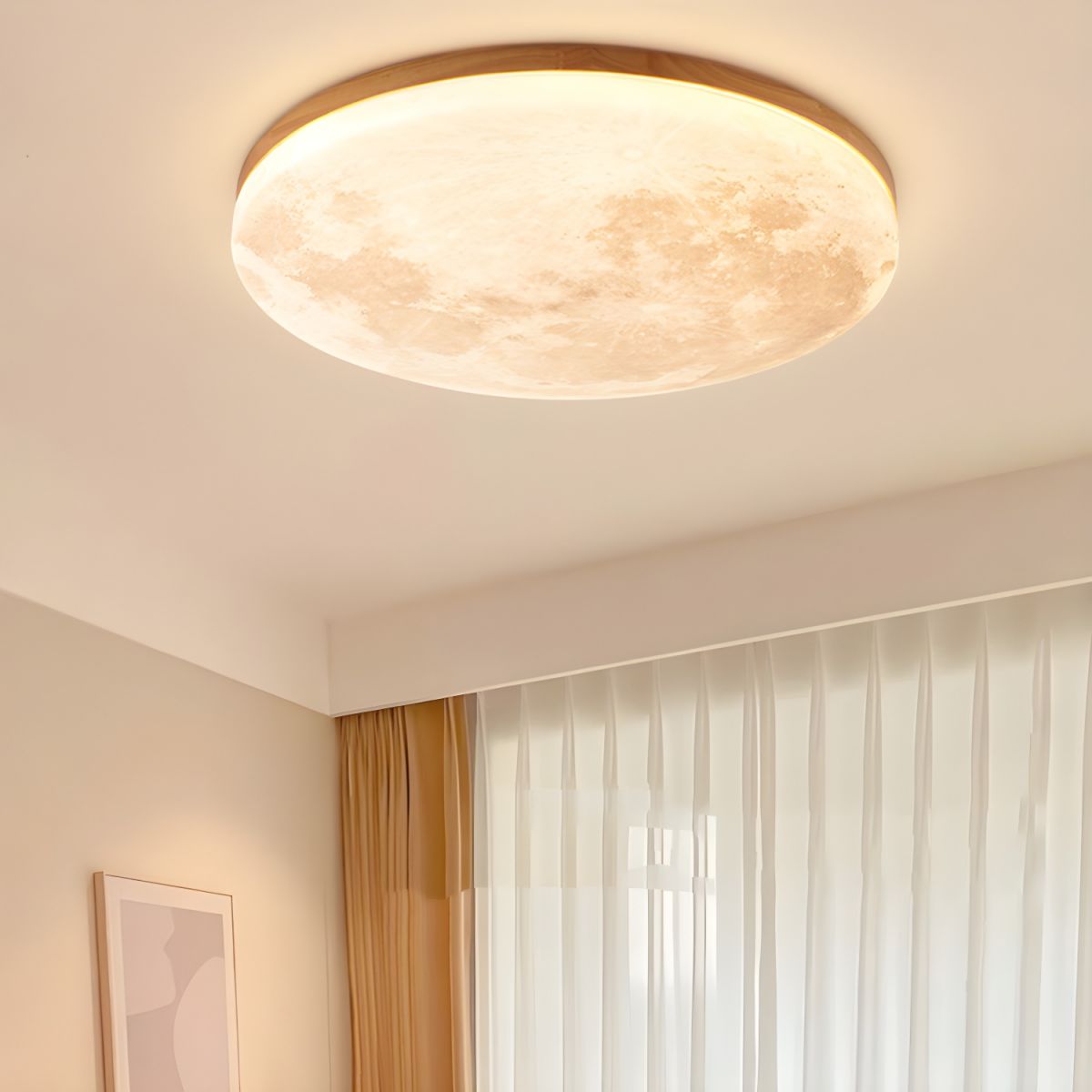 Plafonnier Loxira en forme de lune - Valora Design