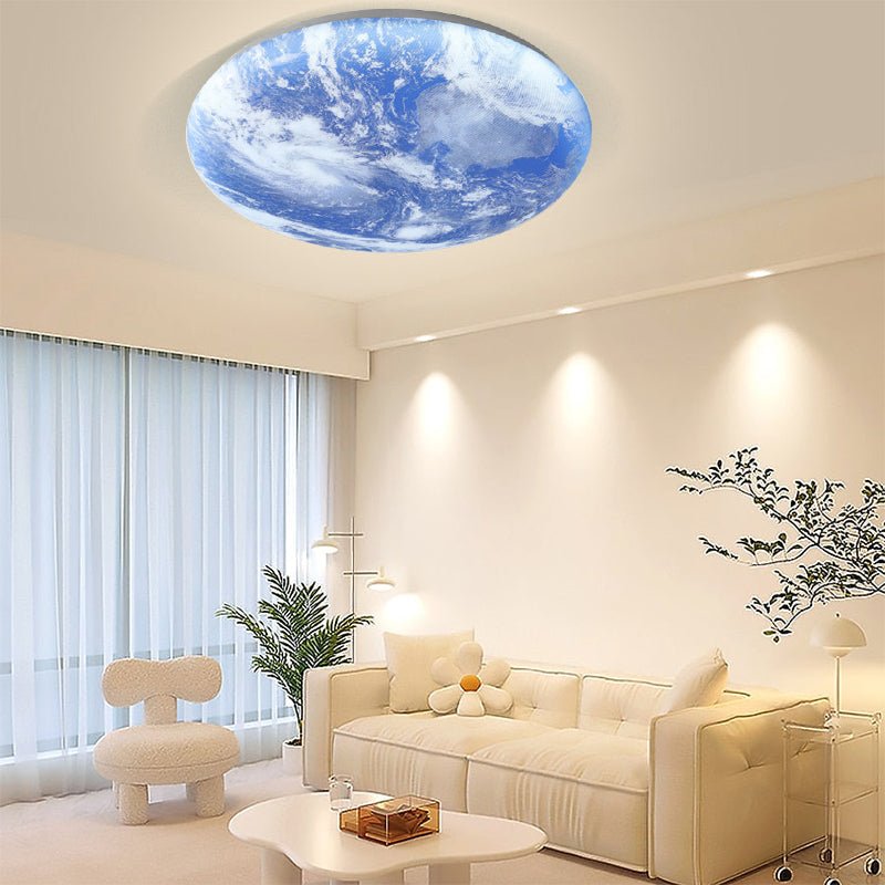 Plafonnier Loxira en forme de lune - Valora Design