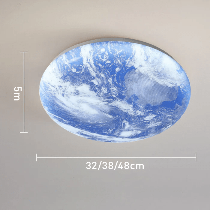 Plafonnier Loxira en forme de lune - Valora Design