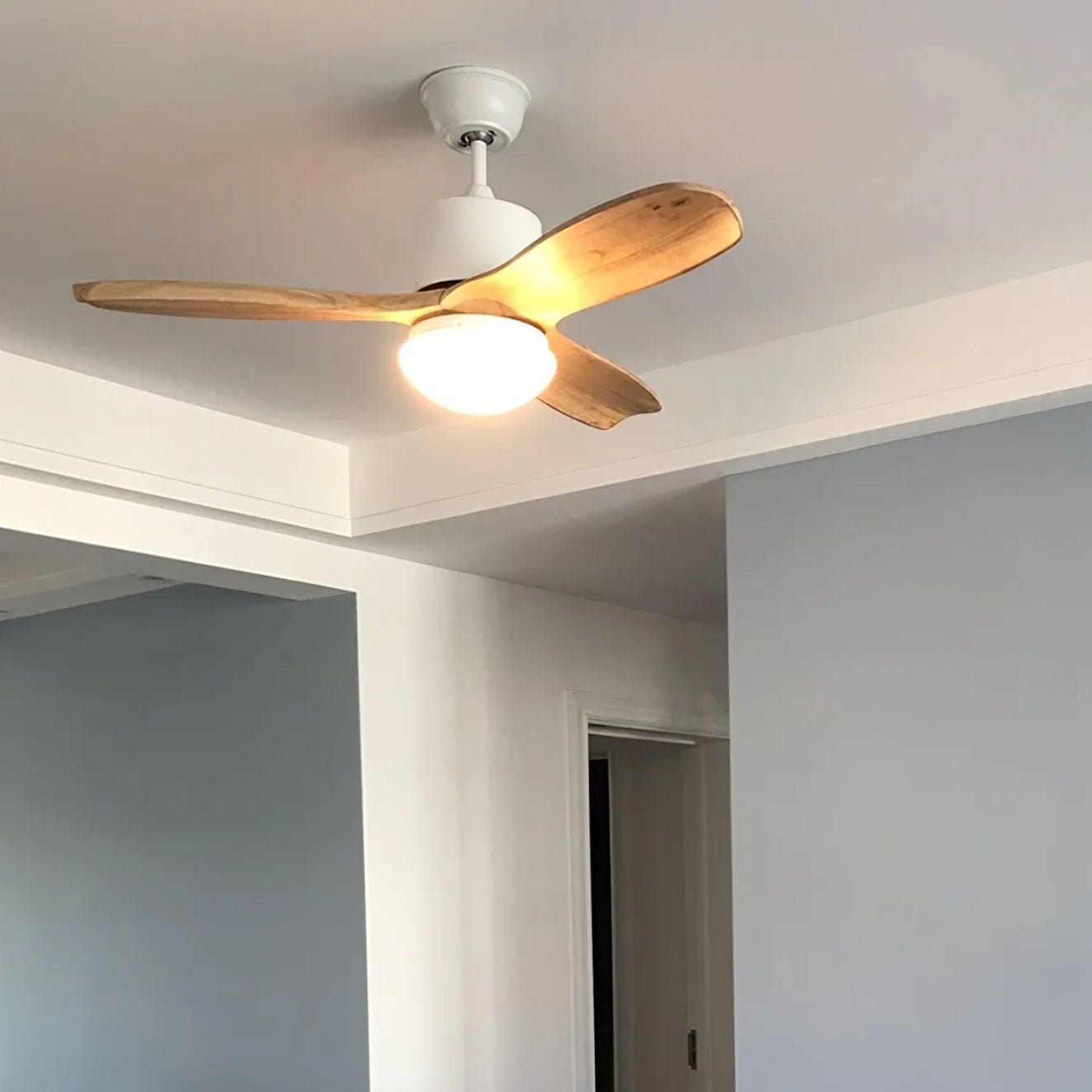 Salore ventilateur de plafond bois - Valora Design