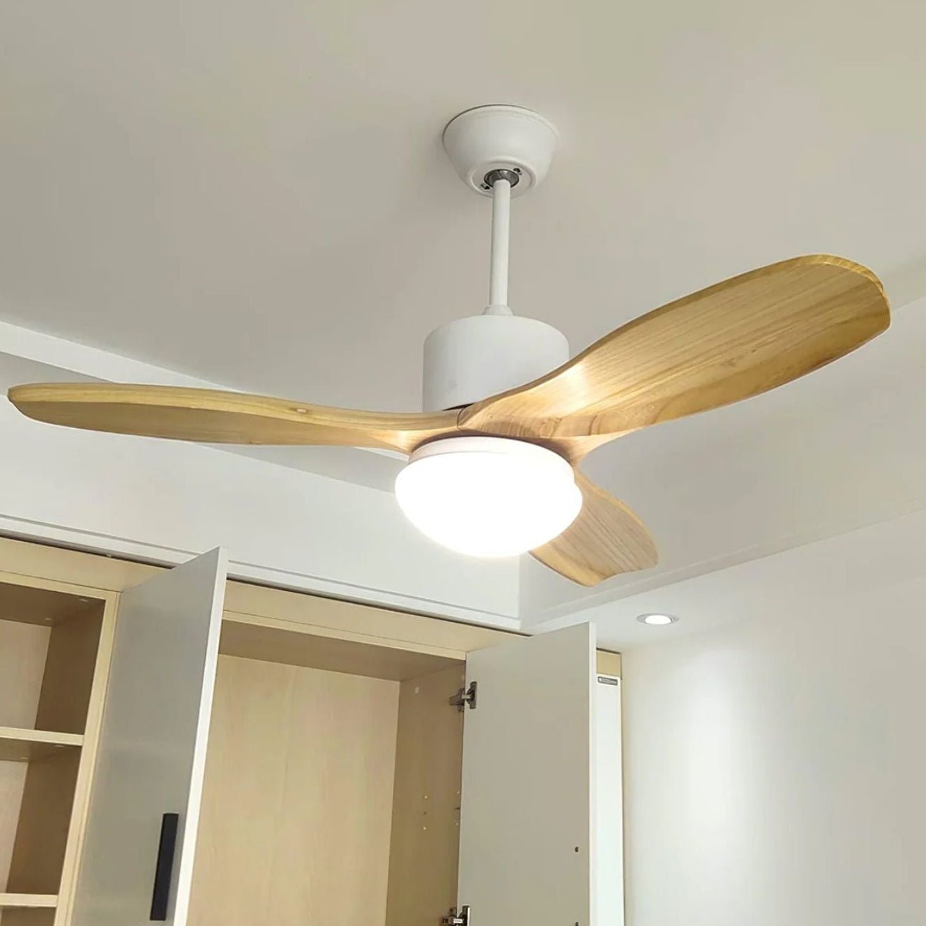 Salore ventilateur de plafond bois - Valora Design