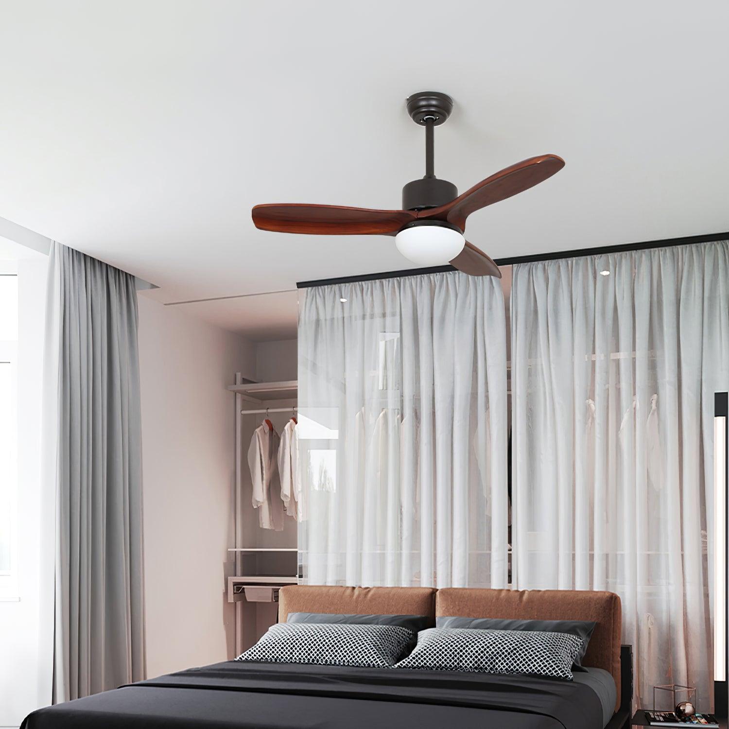 Salore ventilateur de plafond bois - Valora Design