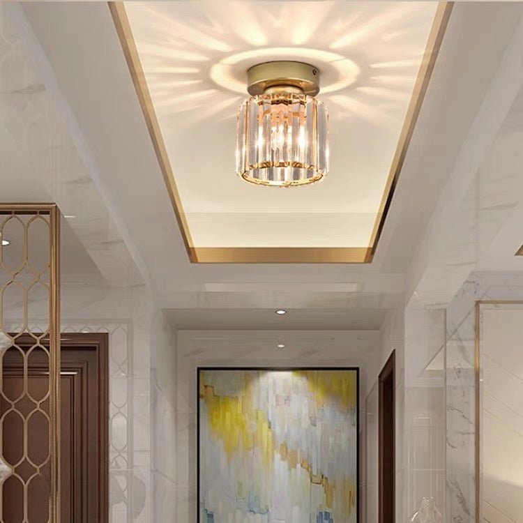 Soléon plafonnier cristal - Valora Design