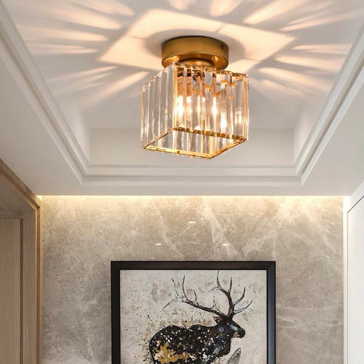 Soléon plafonnier cristal - Valora Design