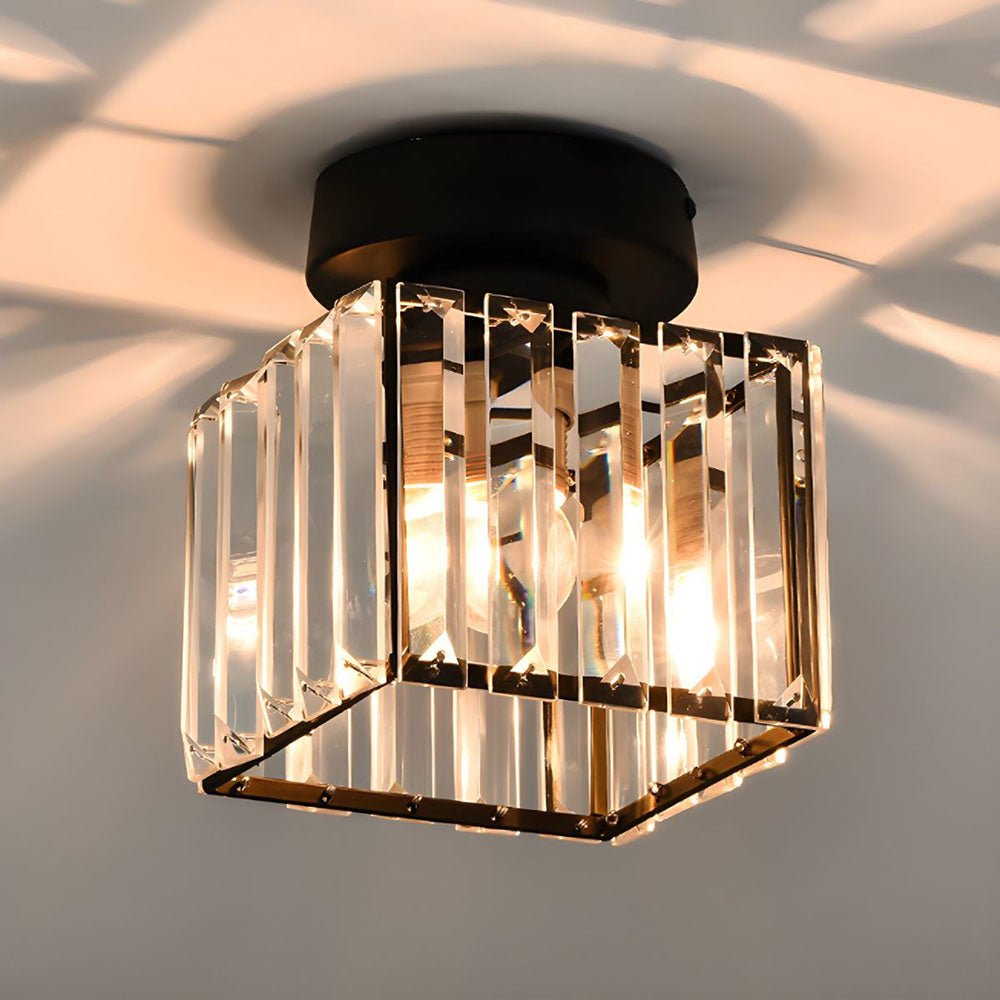Soléon plafonnier cristal - Valora Design