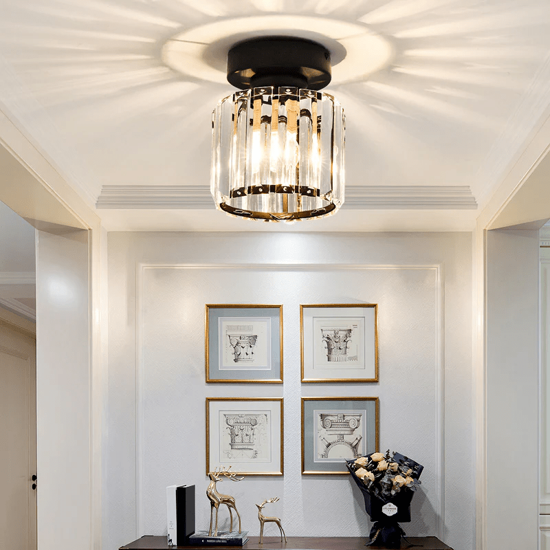 Soléon plafonnier cristal - Valora Design