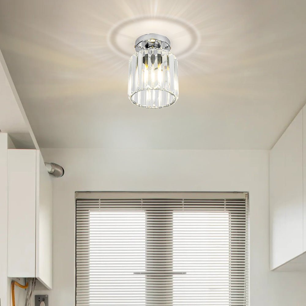 Soléon plafonnier cristal - Valora Design
