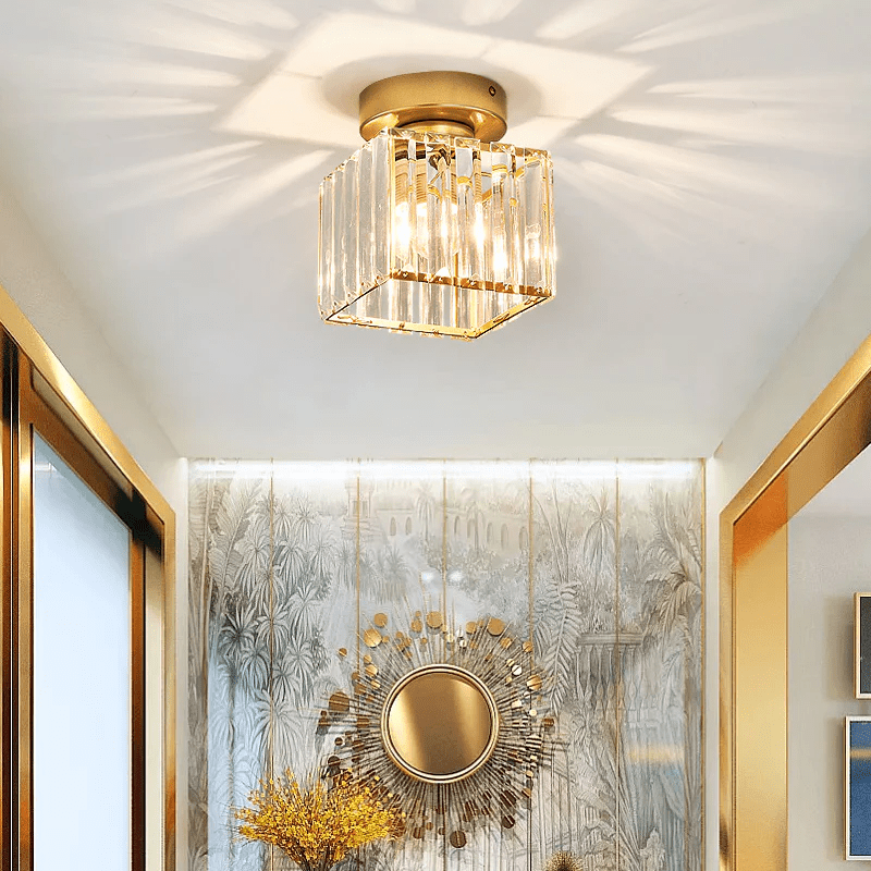 Soléon plafonnier cristal - Valora Design