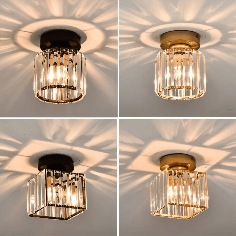 Soléon plafonnier cristal - Valora Design
