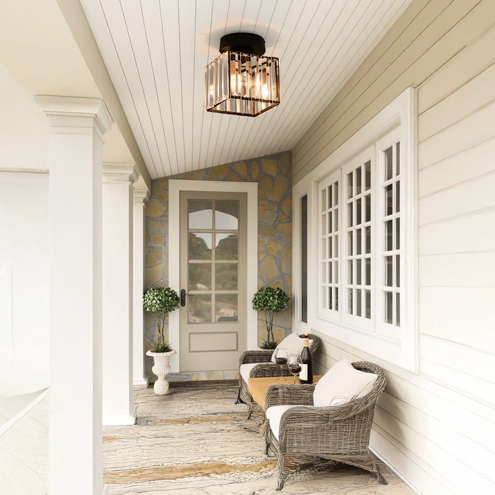 Soléon plafonnier cristal - Valora Design