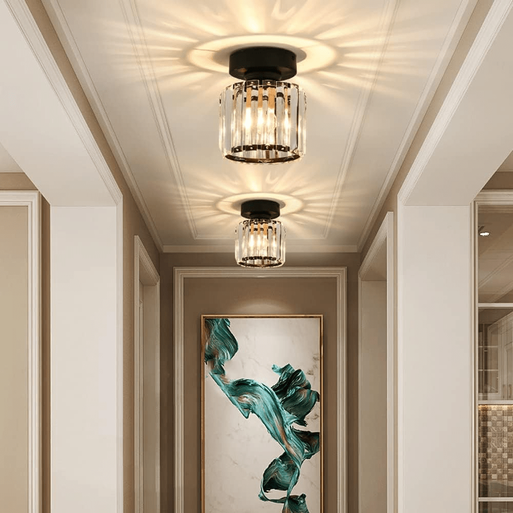 Soléon plafonnier cristal - Valora Design