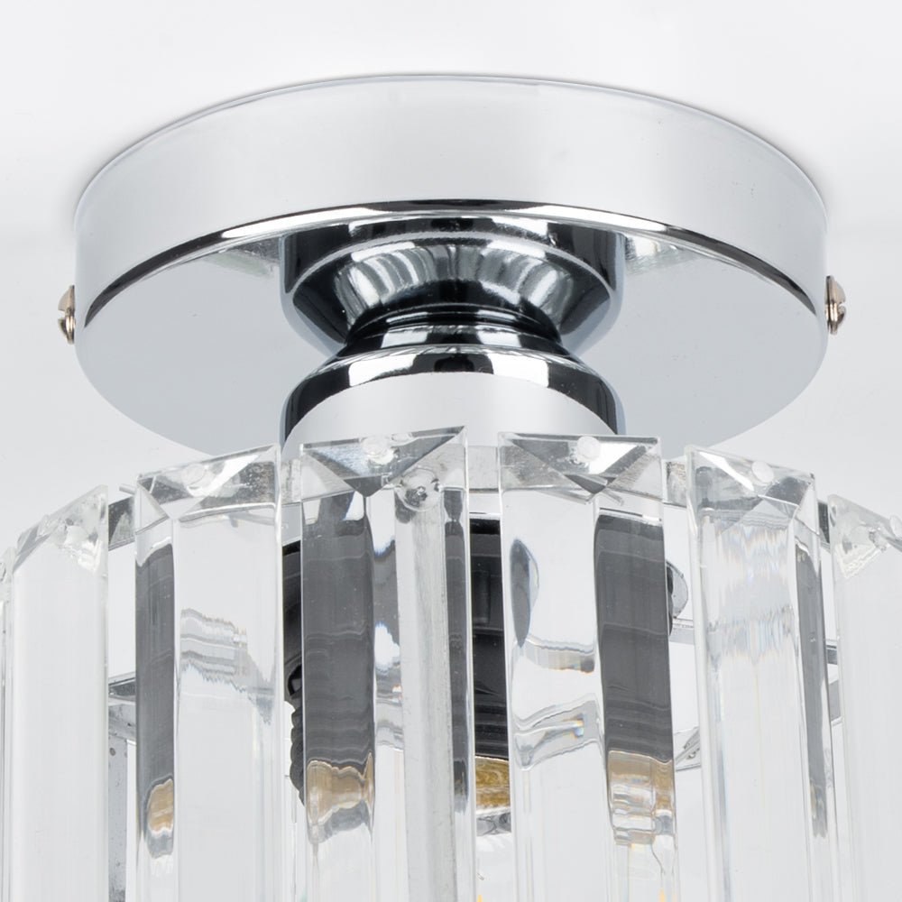Soléon plafonnier cristal - Valora Design