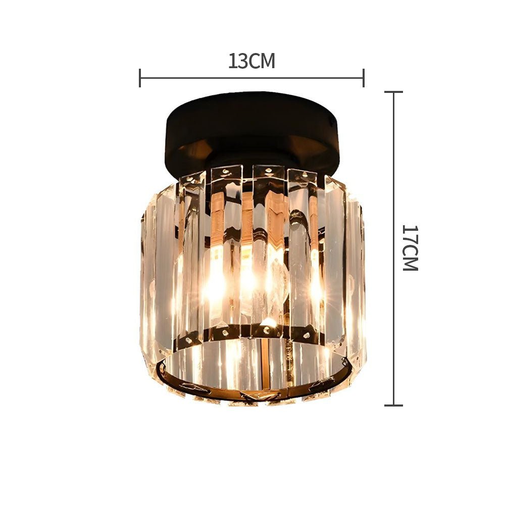 Soléon plafonnier cristal - Valora Design