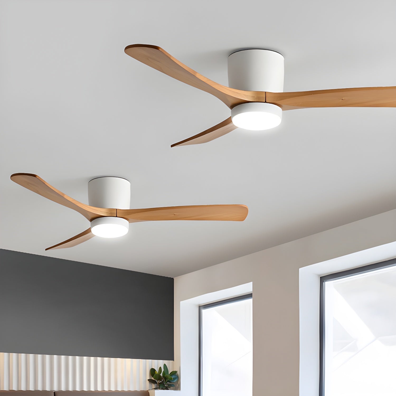 Soranne ventilateur de plafond bois - Valora Design