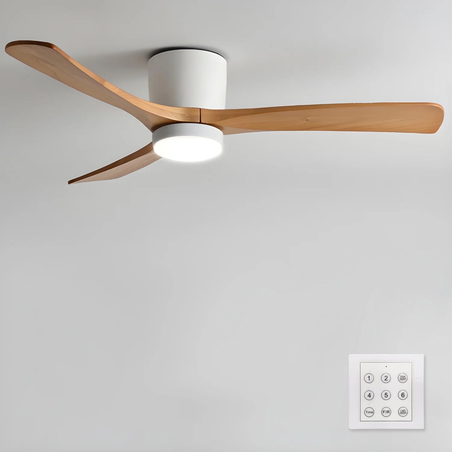 Soranne ventilateur de plafond bois - Valora Design
