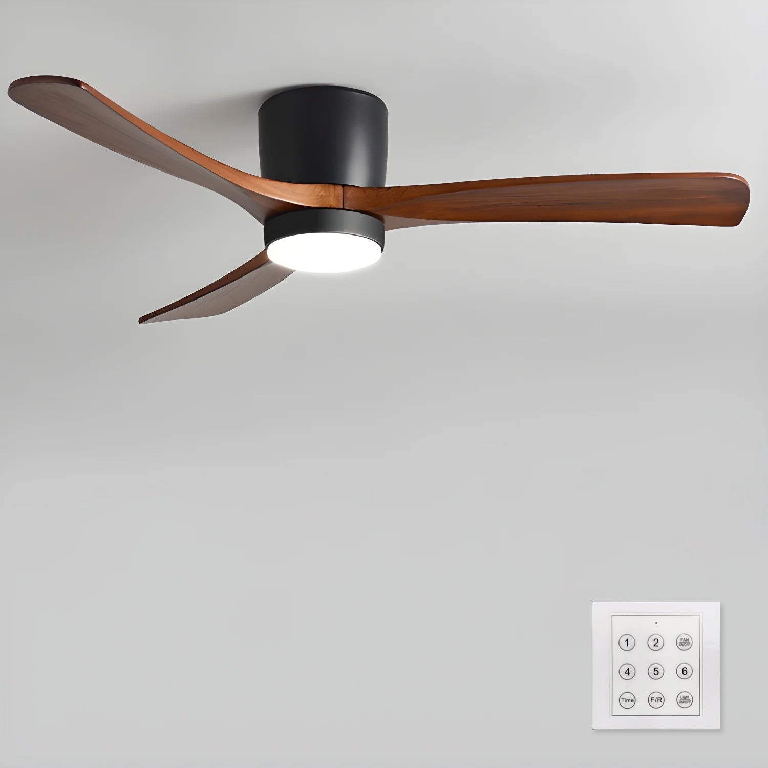 Soranne ventilateur de plafond bois - Valora Design