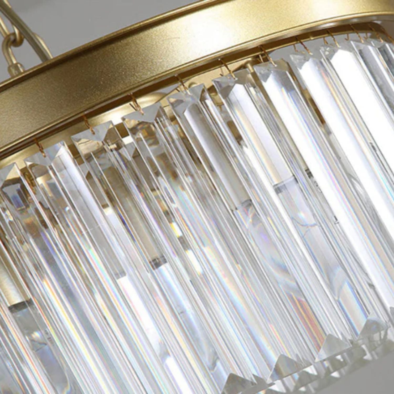 Plafonnier Sorionne en cristal