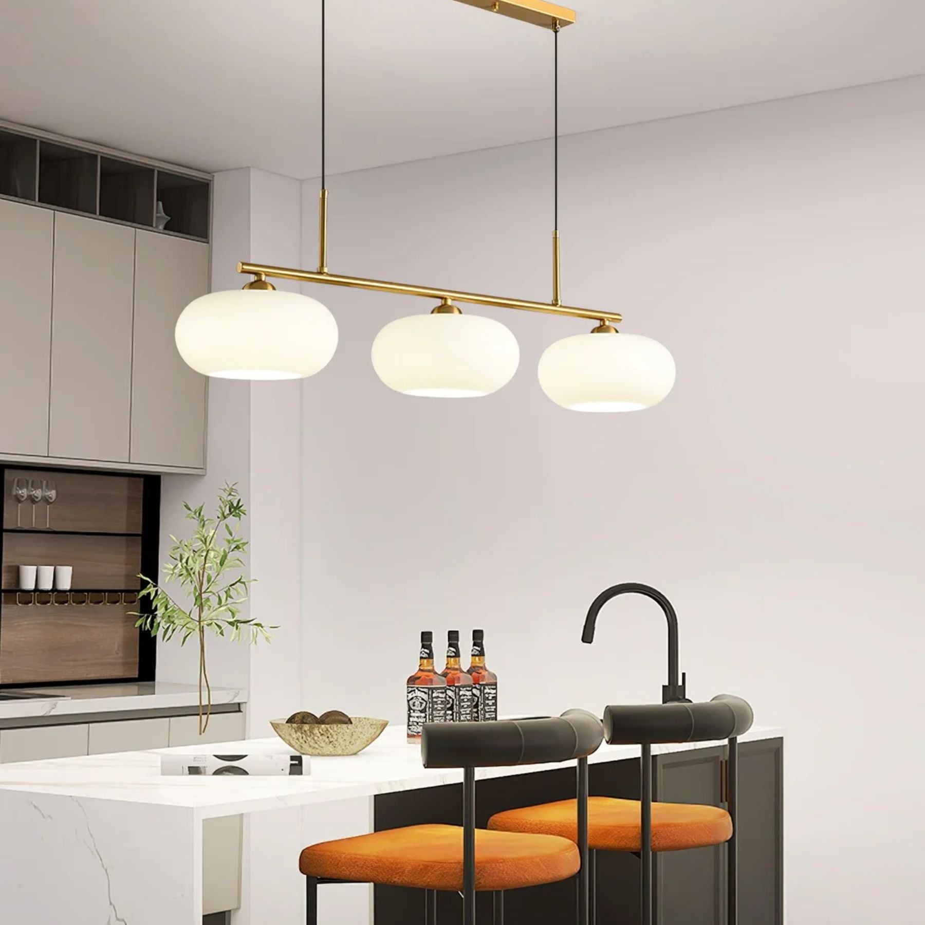 Suspension Courvaux triple - Valora Design