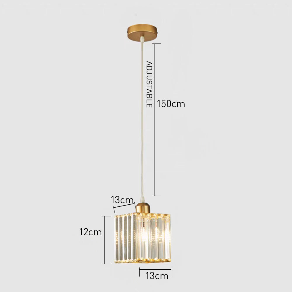 Suspension Lovira en cristal