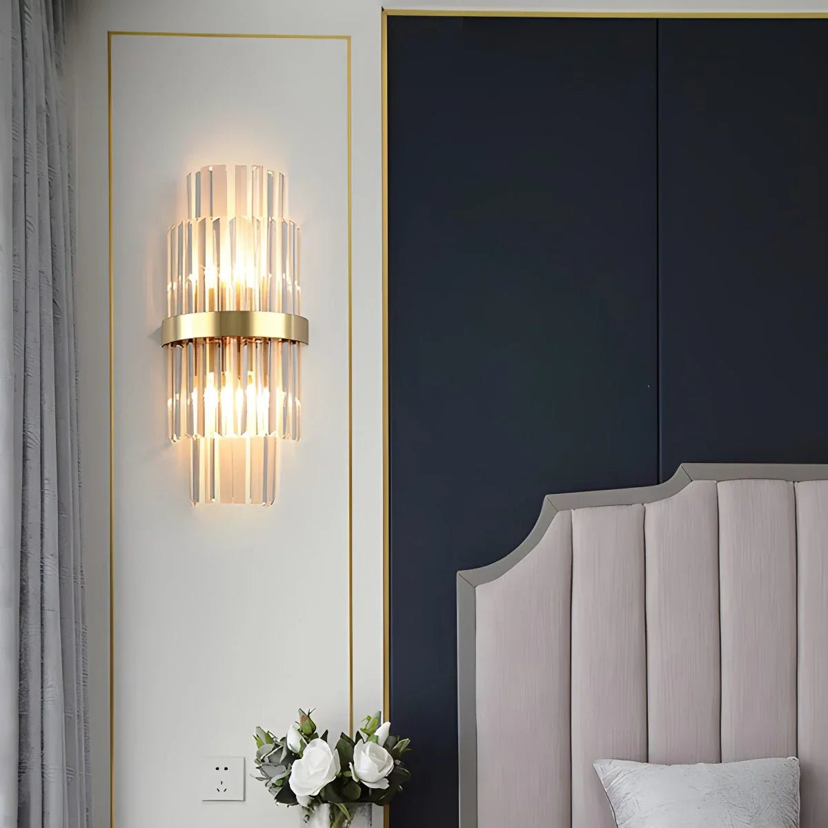 Veréa applique murale cristal - Valora Design