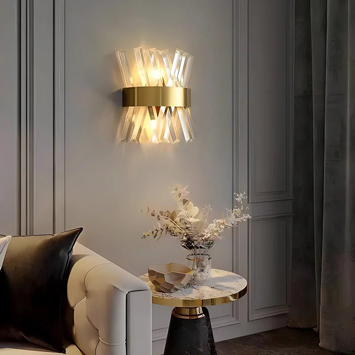 Veréa applique murale cristal - Valora Design
