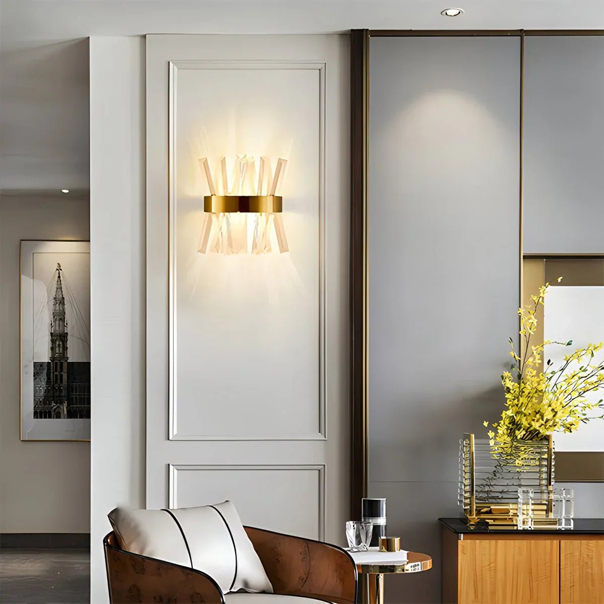 Veréa applique murale cristal - Valora Design